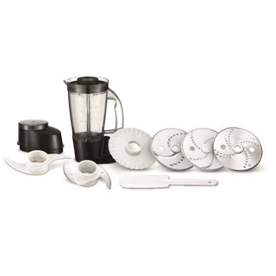 Am billigsten ✔️ MOULINEX FP546811 Double Force Compact Multifunktionsroboter + 9 Zubehör - Schwarz / Dunkelgrau ❤️ 4 Am billigsten ✔️ MOULINEX FP546811 Double Force Compact Multifunktionsroboter + 9 Zubehör - Schwarz / Dunkelgrau ❤️ - Image 2