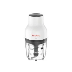 Bester Verkauf 😉 MOULINEX DJ520110 Essential Grinder, 300 W Zerkleinerer, 400 Ml Schüssel, 4 Edelstahlklingen, Mini-Fleischmixer, Gemüseschneider ❤️