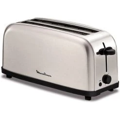 Neu ❤️ Moulinex Classic 2 Reb – Toaster, Leistung 1400 W, Edelstahl, Grau ✔️