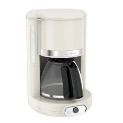 Blitzangebot 🌟 Moulinex FG381, Kombi-Kaffeemaschine, 1,25 L, Elfenbein 🥰