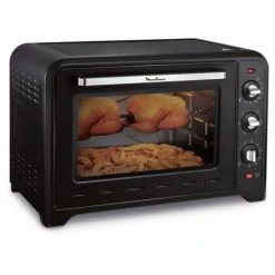 Coupon 🎁 MOULINEX YY2917FB - Mini-Backofengrill - 60 L - 2200 W - Grill 1200 W - Umlaufende Hitze - Schwarz 😀