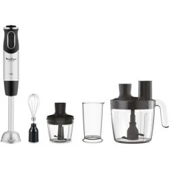 Budget ❤️ Moulinex Quickchef, Pürierstab, 0,8 L, Pulsfunktion, 1000 W, Schwarz, Edelstahl ⌛ -Moulinex Verkaufs unnamed file 653