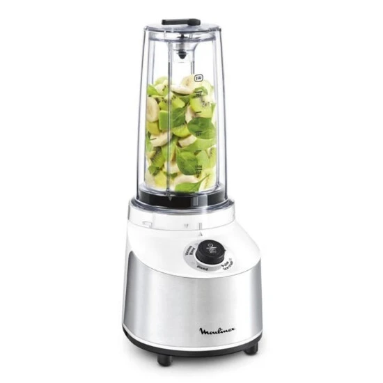 Bester Verkauf ✔️ MOULINEX LM180110 Freshboost Vakuummixer - Weiß + 1 Flasche ✨ 6 Bester Verkauf ✔️ MOULINEX LM180110 Freshboost Vakuummixer - Weiß + 1 Flasche ✨ - Image 4