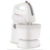 Schlussverkauf 🌟 Moulinex HM 6151 Handmixer Powermix Combi/ 500 Watt / 5 Stufen/inklusiv Rührschüssel- Und Ständer, Weiß/silber ✨ -Moulinex Verkaufs unnamed file 674