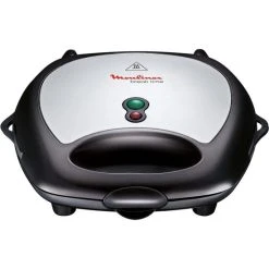 Besorgen ✨ Moulinex Break Time SW6118 - Waffeleisen - Schwarz/silber 😀