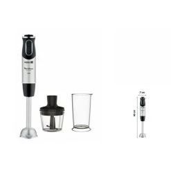 Top 10 ⭐ Moulinex Quickchef, Pürierstab, 0,8 L, Pulsfunktion, 1000 W, Edelstahl, Schwarz 😀