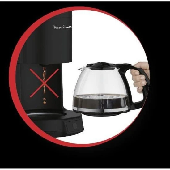 Am billigsten 😍 MOULINEX FG272N10 Kaffeefilter Schwarz Matt 10/15 Tassen ❤️ 6 Am billigsten 😍 MOULINEX FG272N10 Kaffeefilter Schwarz Matt 10/15 Tassen ❤️ - Image 4