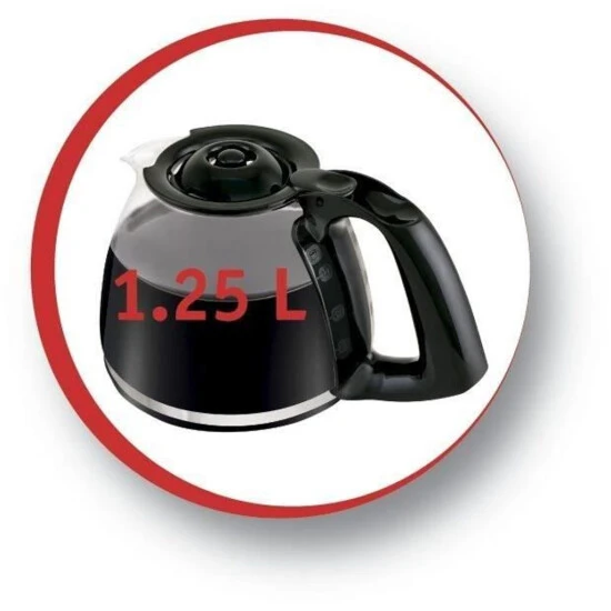 Am billigsten 😍 MOULINEX FG272N10 Kaffeefilter Schwarz Matt 10/15 Tassen ❤️ 7 Am billigsten 😍 MOULINEX FG272N10 Kaffeefilter Schwarz Matt 10/15 Tassen ❤️ - Image 5