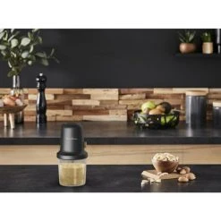 Billig 😀 MOULINEX AT80E810 Eco Respect Zerkleinerer, 0,5 L, 500 W, Edelstahlklingen, Umweltfreundliches Design, Hergestellt In Frankreich ✔️ -Moulinex Verkaufs unnamed file 903