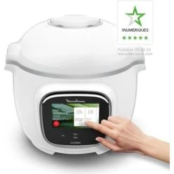 Angebote ❤️ MOULINEX CE901100 Intelligenter Multikocher Cookeo Touch Touchscreen Mit Hohem Druck 250 Rezepte 13 Modi - Weiß ✨ -Moulinex Verkaufs unnamed file 914