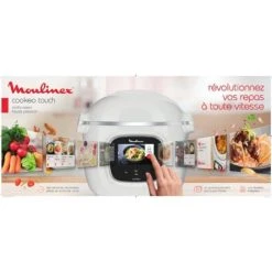 Angebote ❤️ MOULINEX CE901100 Intelligenter Multikocher Cookeo Touch Touchscreen Mit Hohem Druck 250 Rezepte 13 Modi - Weiß ✨ -Moulinex Verkaufs unnamed file 915