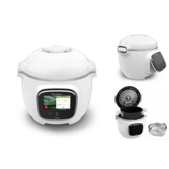 Angebote ❤️ MOULINEX CE901100 Intelligenter Multikocher Cookeo Touch Touchscreen Mit Hohem Druck 250 Rezepte 13 Modi - Weiß ✨ -Moulinex Verkaufs unnamed file 918